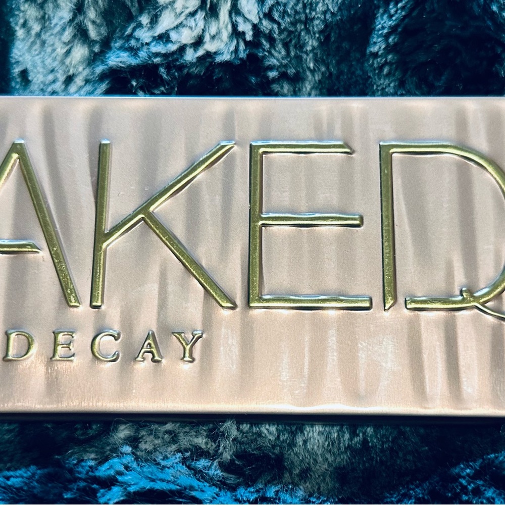 Urban Decay Naked Palette with Gold Accents